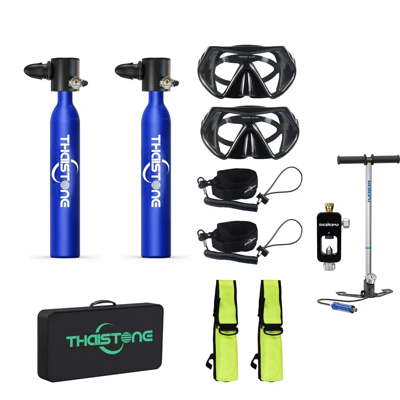 0.5L Mini Scuba Air Cylinder – Compact Underwater Breathing System for Recreational Diving (5–10 min)