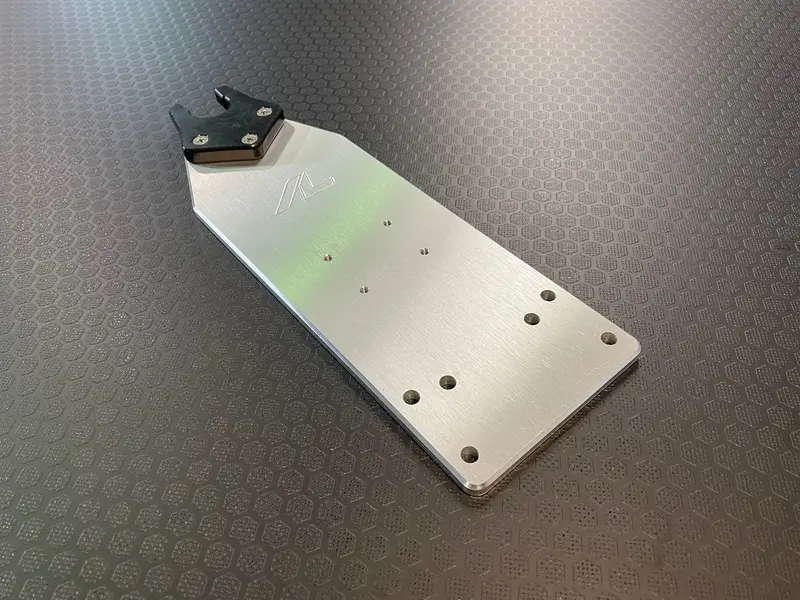 0° Flat T-Track Mounting Bracket for Horizontal Applications