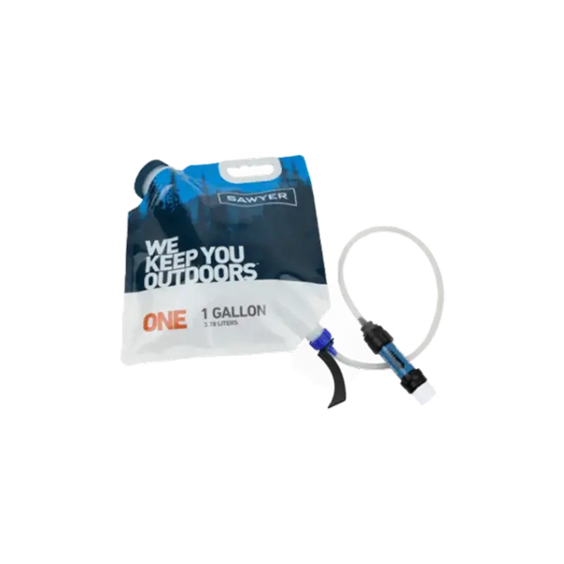 1-Gallon Gravity-Fed Water Filtration System for Camping & Emergencies