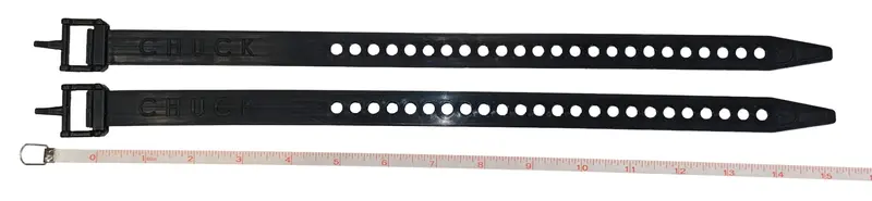 15-Inch Chuck Strap Set – Dual Heavy-Duty Securing Straps