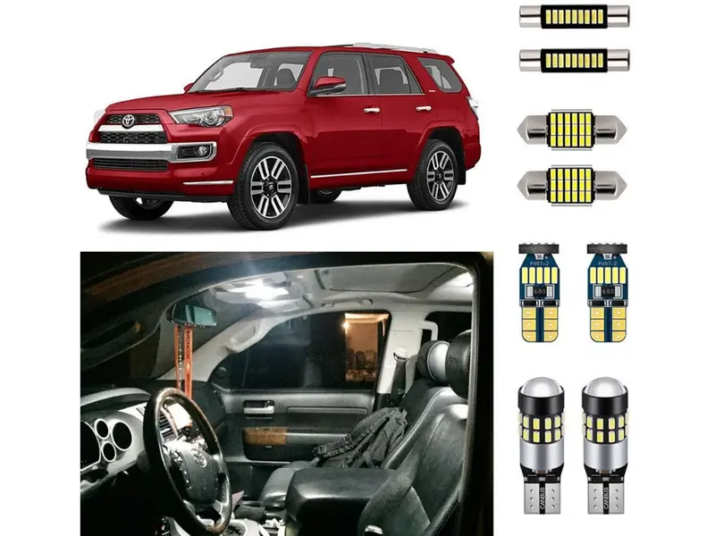 16-Piece LED Bulb Replacement Kit for Toyota 4Runner (2010–2024)