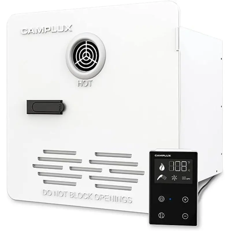 2.64 GPM RV Tankless Propane Hot Water Heater with Remote Control