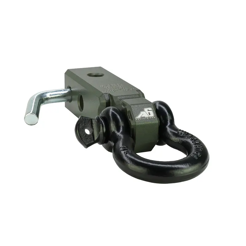 2-Inch OD Green Shackle Block Assembly