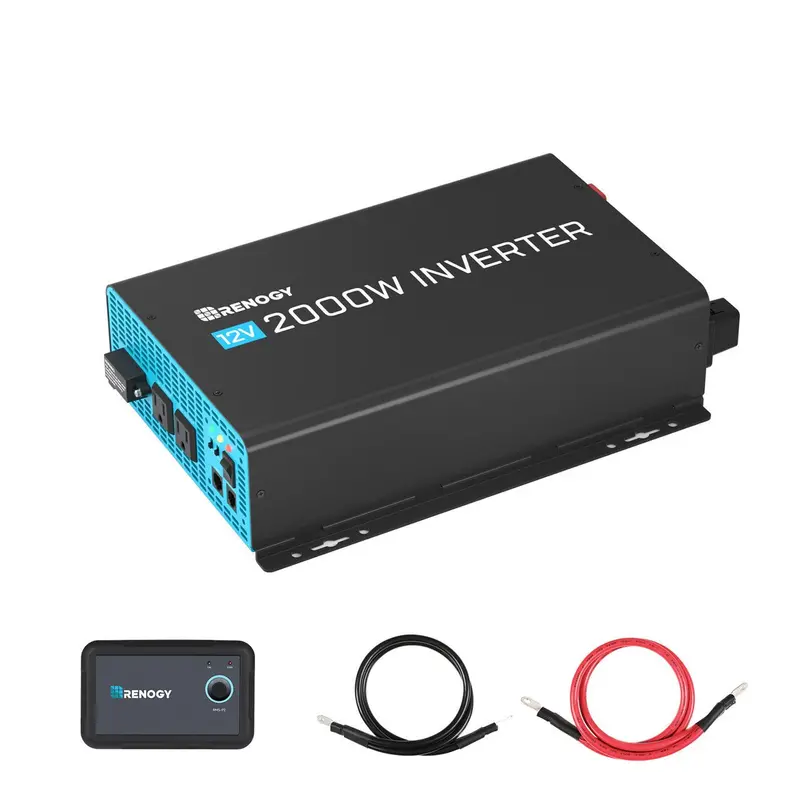 2000W 12V Pure Sine Wave Inverter with Eco Mode