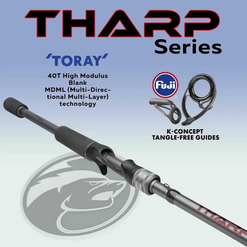 2024 Tharp Series Baitcasting Rod