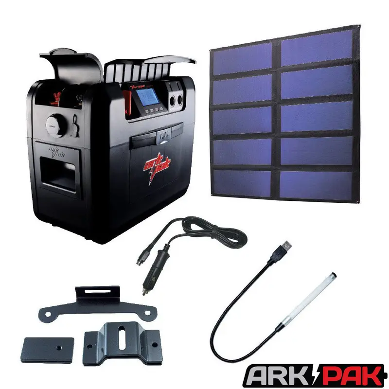 30W ArkPak 730 Solar Charging Bundle