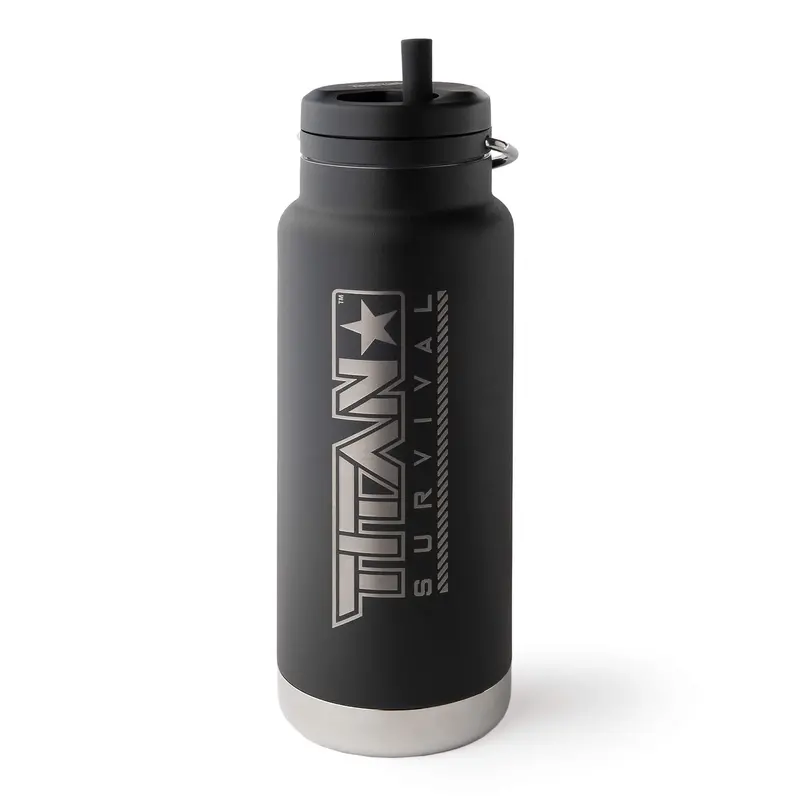 32-Ounce Wide-Mouth Insulated Water Bottle