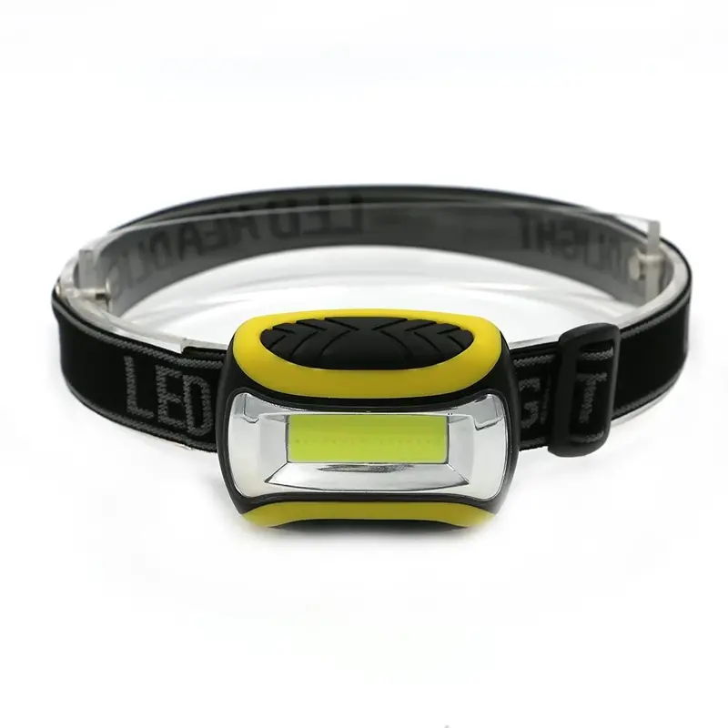 4-Mode COB LED Headlamp – Energy-Efficient Frontal Light for Hiking, Running, and Night Activities