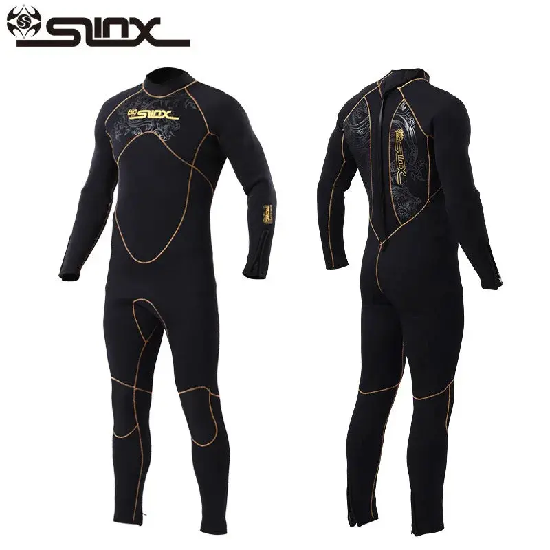5mm Thermal Men’s Wetsuit – Heavy-Duty Diving, Spearfishing & Cold-Water Surfing Suit