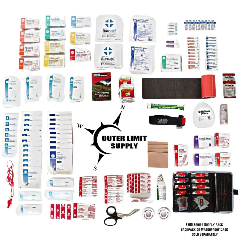 6500-Series First Aid Kit Refill and Supply Pack