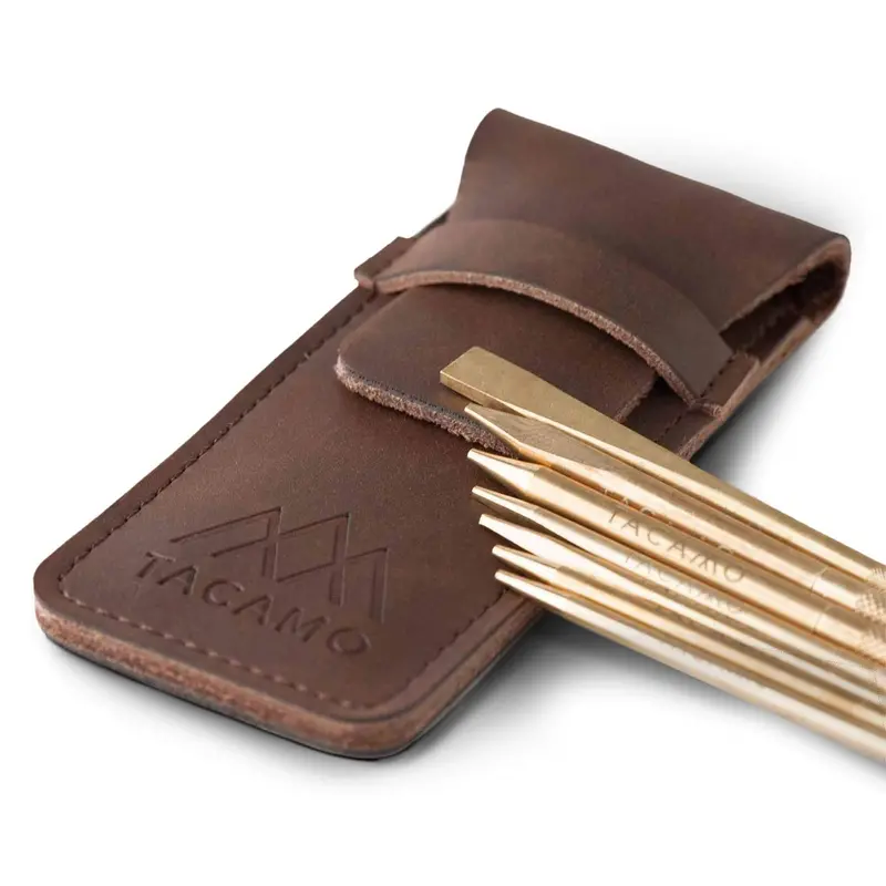 7-Piece Professional Brass Paracord FIDS Tool Kit