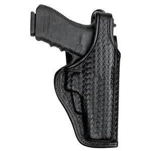 7920 Defender II Left-Handed Holster – Size 15 Beretta-Compatible Black Belt Carry