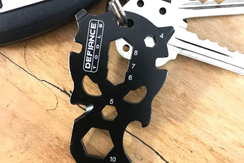 8-in-1 Skull-Themed EDC Keychain Tool
