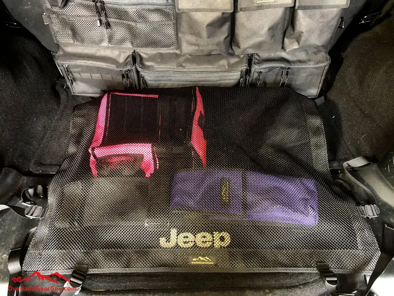 Adjustable Rear Cargo Net for Jeep Models