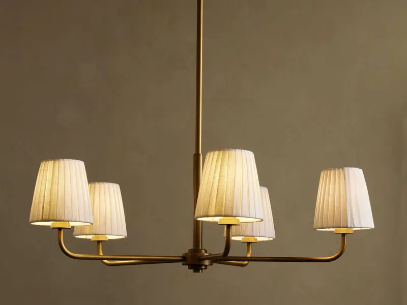 Adria Circular Pendant Light – Contemporary Round Chandelier