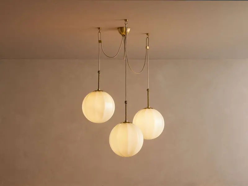 Agnes Vintage-Inspired Drum Chandelier
