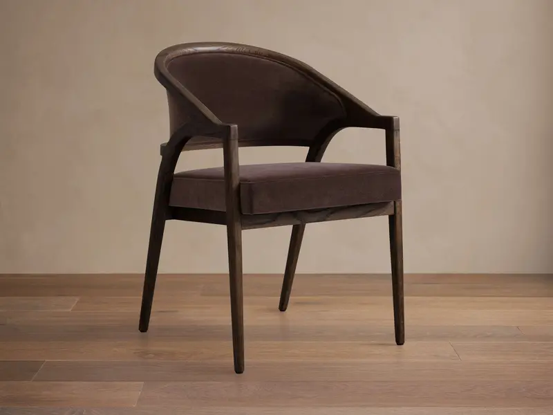 Aimee Upholstered Dining Arm Chair