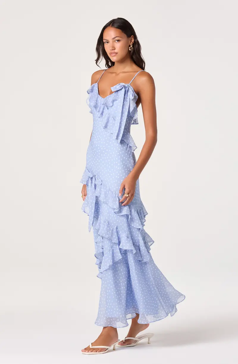 Airy Chiffon Maxi Dress – Amiya