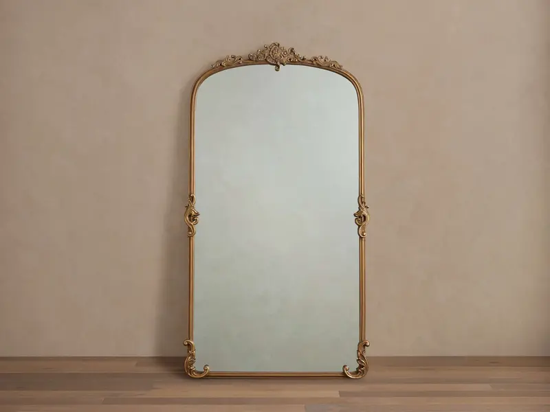 Alaine Full-Length Lean-To Floor Mirror