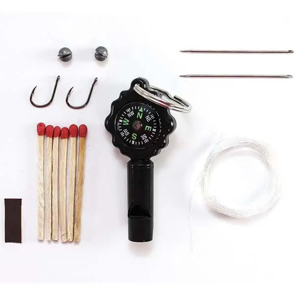 All-in-One Survival Kit – Black Waterproof Hard-Case Emergency Gear Collection