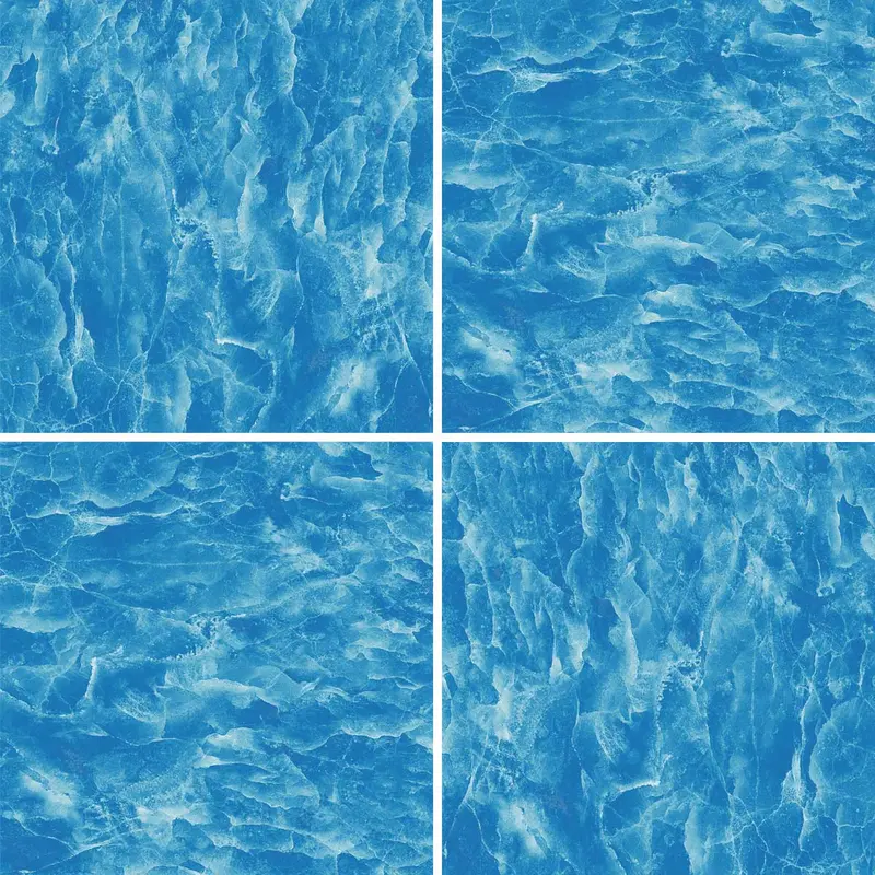 Alps Aqua 6×6 Low-Sheen Porcelain Tile for Modern Pool Design