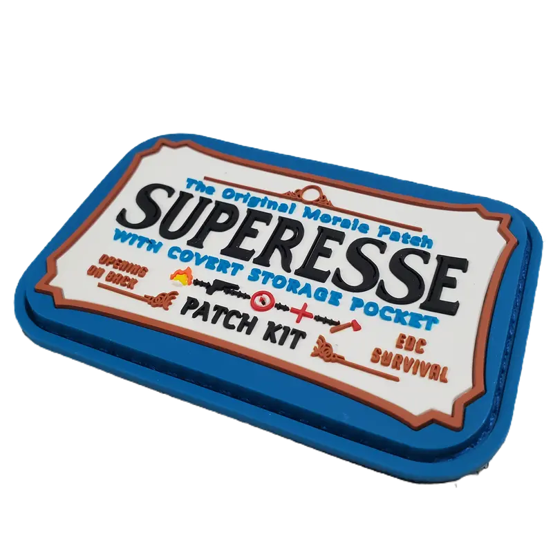 Altoids-Themed Morale Patch with Covert Storage Pocket