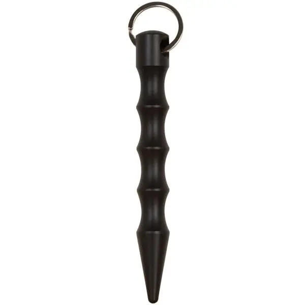 Aluminum Kubaton Self-Defense Tool – 5.75 Inches, Matte Black Finish
