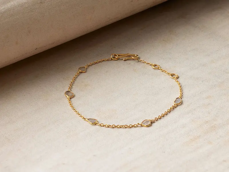 Alvita Textured Cuff Bracelet – Lightweight Everyday Wear
