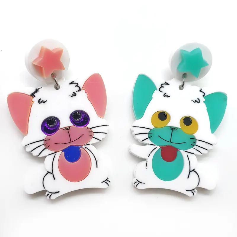 Animated Cartoon Character Earrings