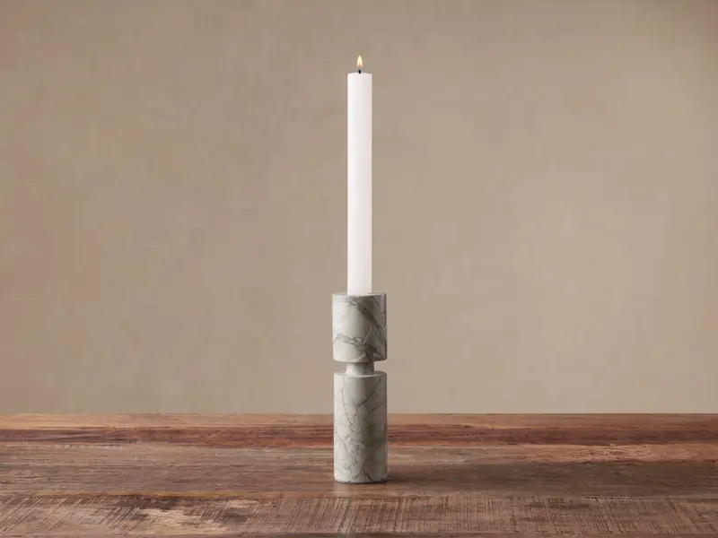 Aphra Tall Tapered Candle Holder – Elegant Brass Candelabra