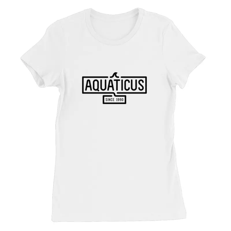 AQUA Aquaticus Women’s Premium Jersey T-Shirt
