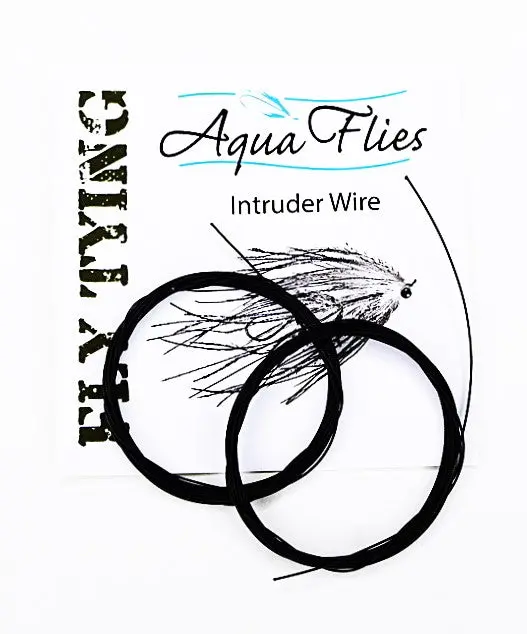 Aqua Flies Intruder Wire – Heavy-Gauge Hook Shank Material