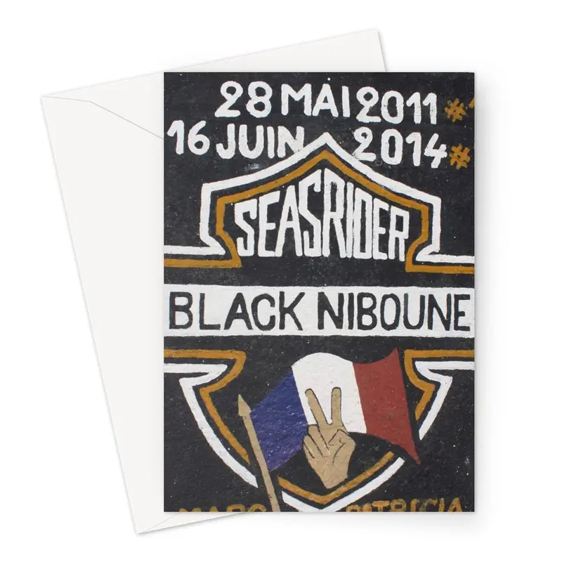 AQUA HMP F Seasrider Greeting Card – Premium Nautical-Themed Stationery for Any Occasion