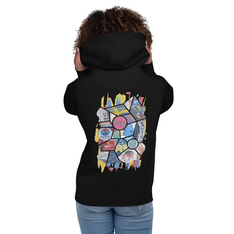 AQUA HMP25 Unisex Hoodie – Charcoal Grey