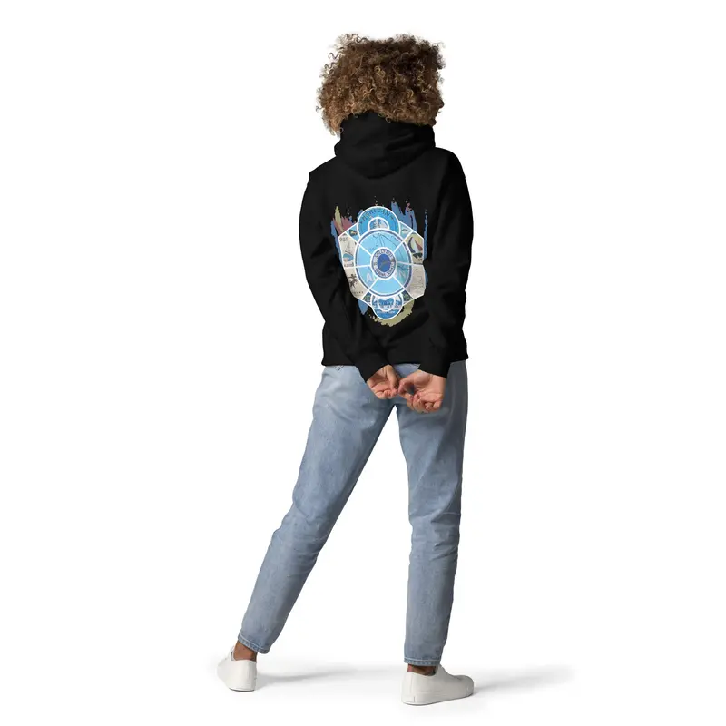 AQUA HMP25 Unisex Hoodie – Deep Teal