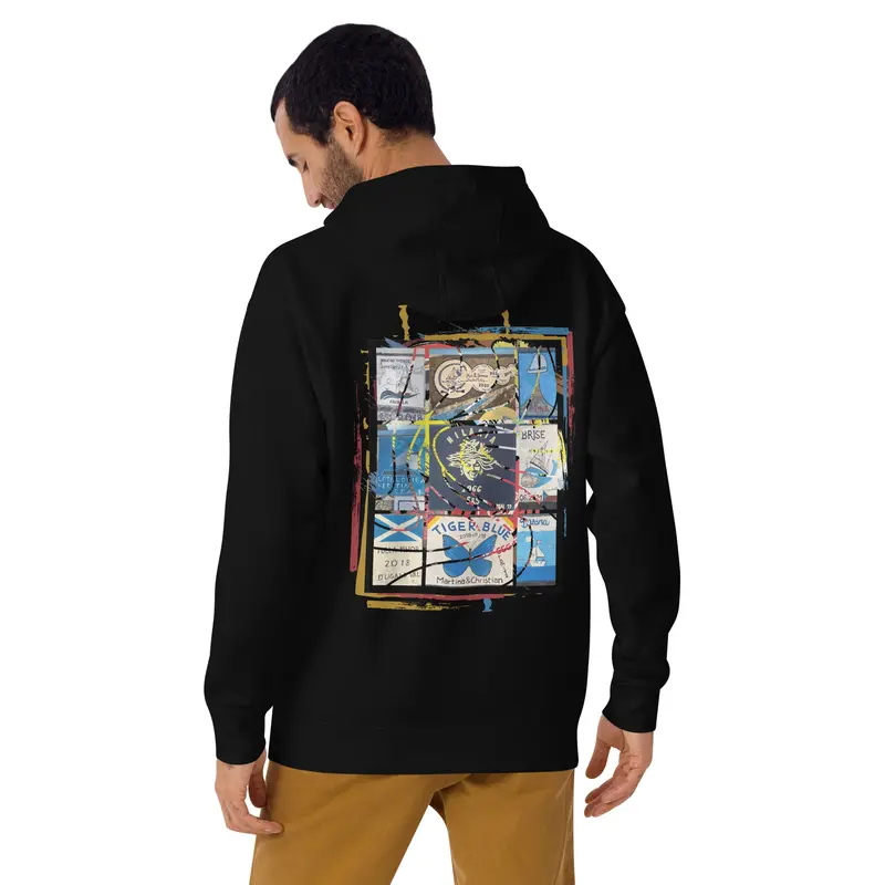 AQUA HMP25 Unisex Hoodie – Light Grey