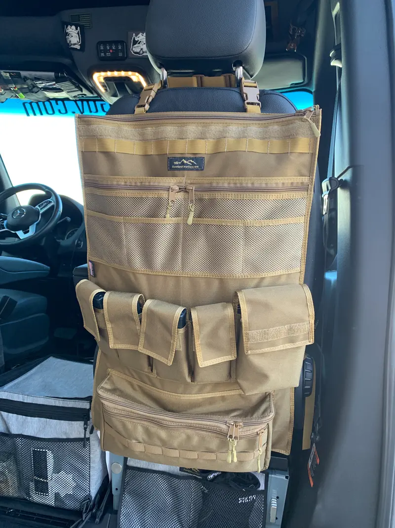 AR-15 Rifle Seat Mount Organizer for Vehicles