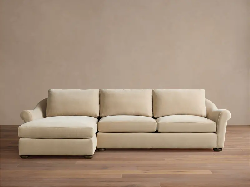 Archwood Chaise Lounge Sectional with Two Pieces