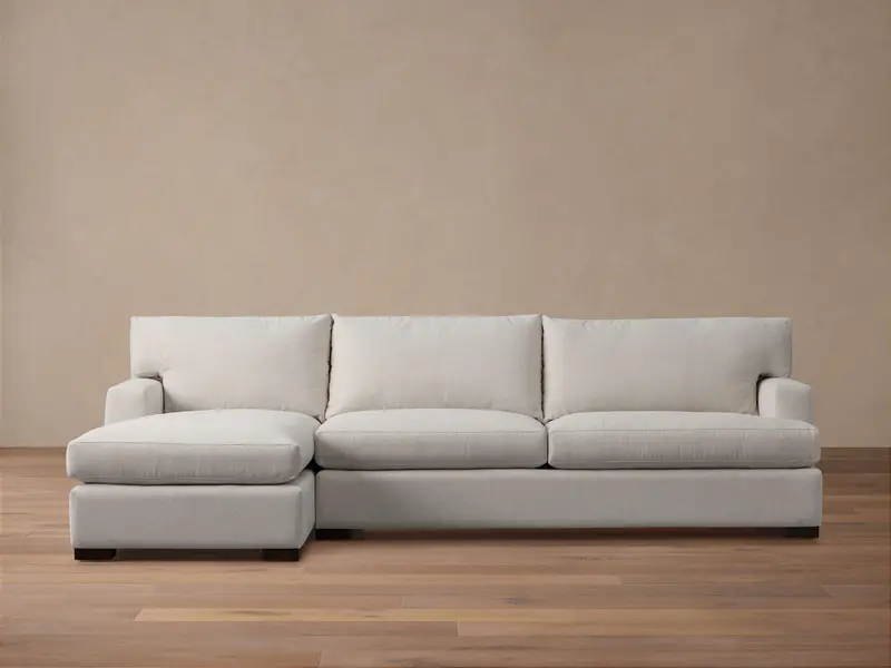Arhaus Dune Chaise Sectional – Two-Piece Layout