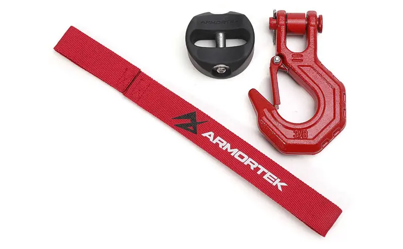 Armortek Universal Red Hook Kit (5/16″–7/16″) – 22,000 lb Rated