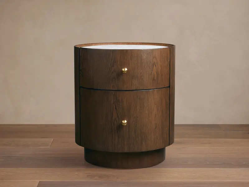 Ashbrook Wooden Nightstand – Matching Dresser Companion Piece