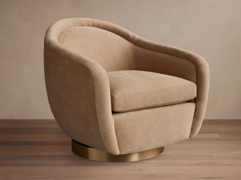 Ashbury 360-Degree Swivel Accent Chair