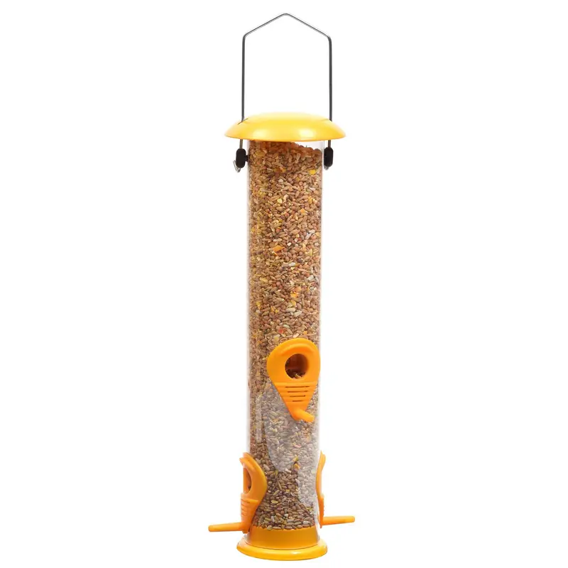 Ashman All-Metal Bird Feeder – Durable Top-and-Bottom Construction with Generous Capacity