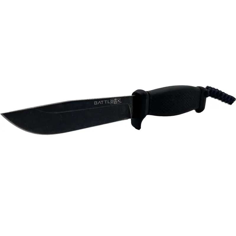 BattlBox Onyx Full-Tang Fixed-Blade Survival Knife