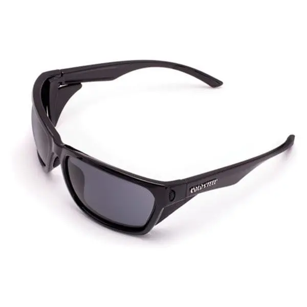 Battle Shades Mark III Eyewear with Glossy Black Frame and Smoke-Gray Lenses