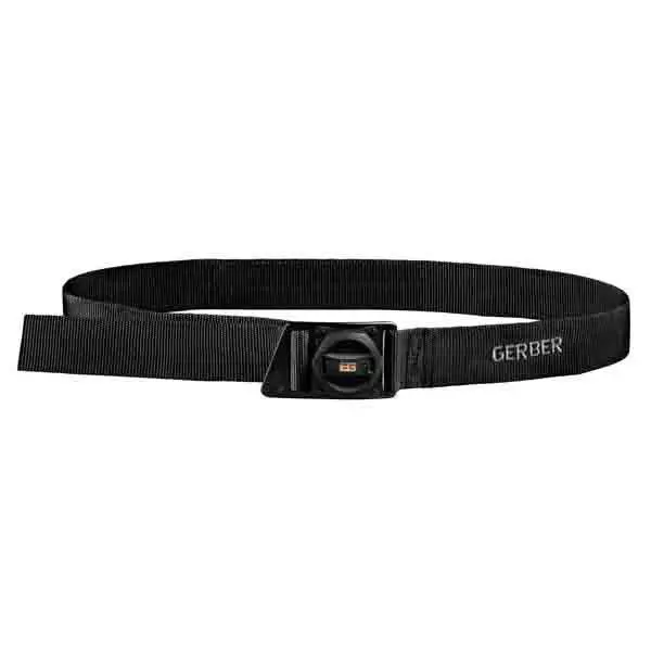 Bear Grylls Nylon Survival Belt – Durable Black Tactical Waistband