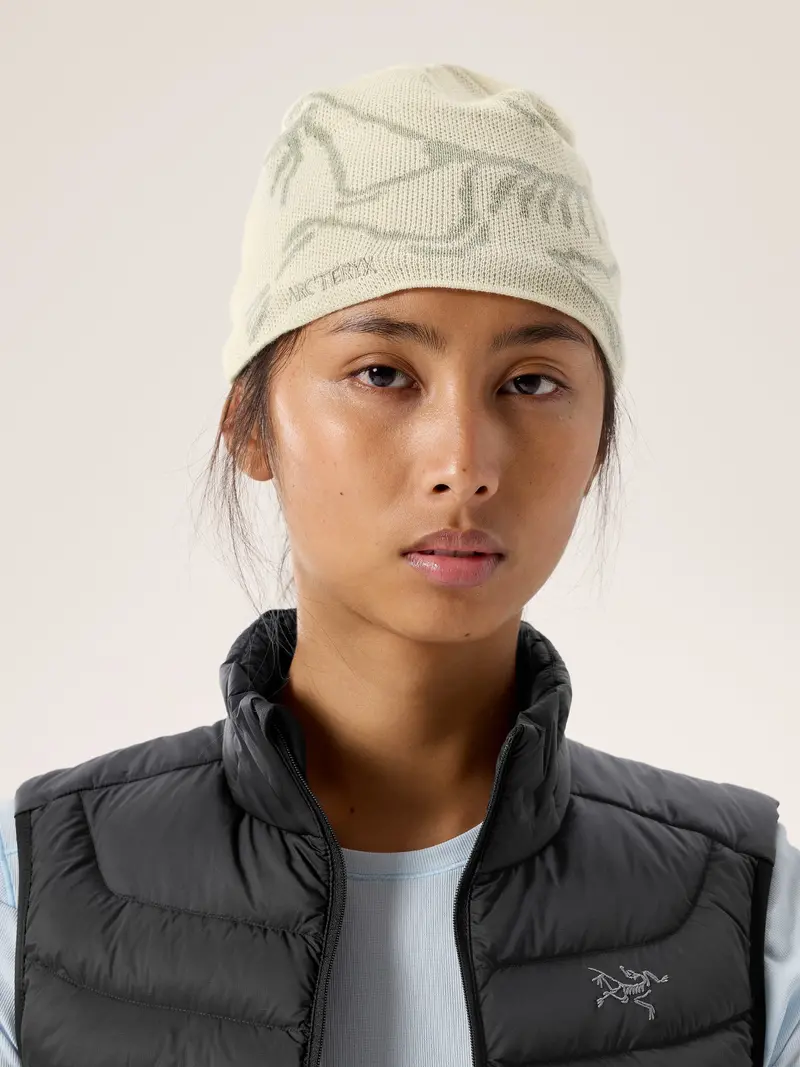 Bird Head Toque – Knit Beanie with Embroidered Avian Motif
