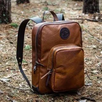 Bison Leather Standard Hiking Backpack