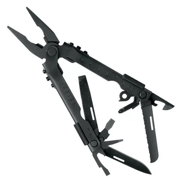 Black Multi-Plier 600 Tool – Precision Needlenose Pliers with Integrated Functions