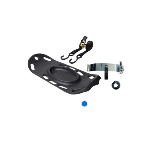 Black Safe Sled Bundle – Mount and Dual Ratchet Straps